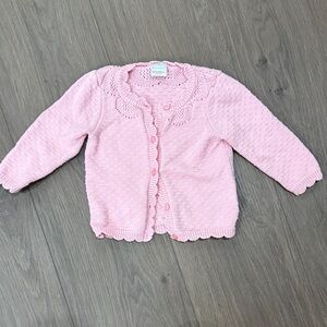 Hanna Andersson Light Pink Knit Sweater